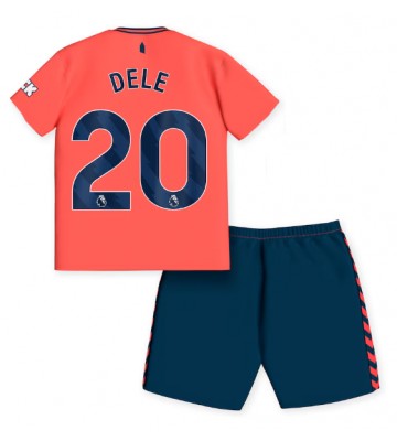 Everton Dele Alli #20 Segunda Equipación Niños 2023-24 Manga Corta (+ Pantalones cortos)